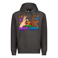 Smoke LGBTQ+ You Are Safe Here Premium Hoodie - BundleAndBundleShop