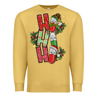 Antique Gold ho ho ho pharmacy Premium Sweatshirt - CowhideDigitalArt