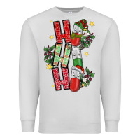 Dove Grey ho ho ho pharmacy Premium Sweatshirt - CowhideDigitalArt
