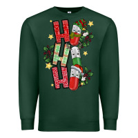 Sports Green ho ho ho pharmacy Premium Sweatshirt - CowhideDigitalArt