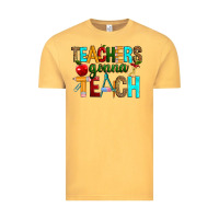 Vintage Mustard teachers gonna teach Vintage Tee - RanaPortraitStore