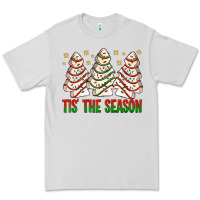 Dove Grey tis' the season with christmas cakes  bbs Premium Tee - BundleAndBundleShop
