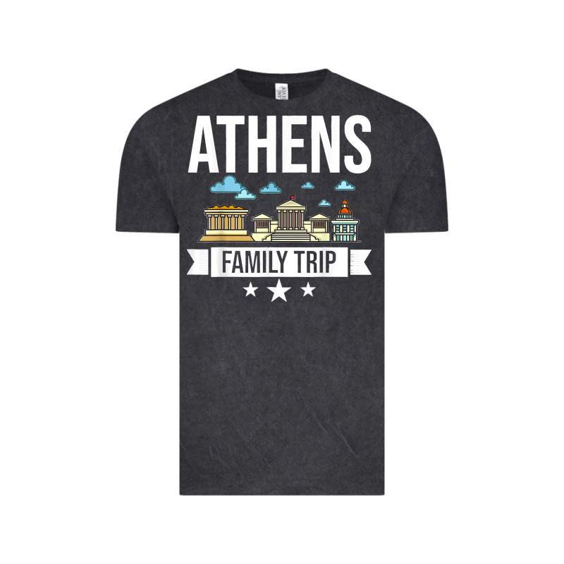 Athens Greece City Trip Skyline Map Travel Vintage Tee by maiPhamDesign | Teevron