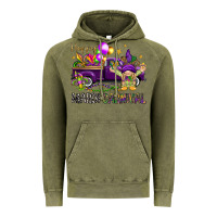 Vintage Olive Happy Mardi Carnival with truck Vintage Hoodie - NancyCooperArtShop