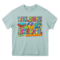 Arona welcome school Heavy Core Tee - NancyCooperArtShop