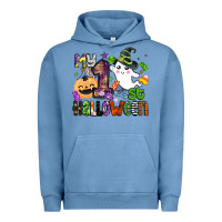 Pigment Pebble Blue my 1st halloween Urban Hoodie - BarkalooDesign