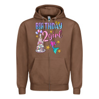 Chestnut birthday girl 2 Zipper Hoodie - BundleAndBundleShop