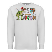 Dove Grey 3 up 3 down rex Premium Sweatshirt - CowhideDigitalArt