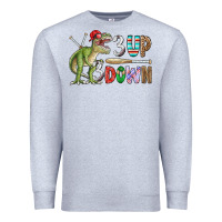 Heather Grey 3 up 3 down rex Premium Sweatshirt - CowhideDigitalArt