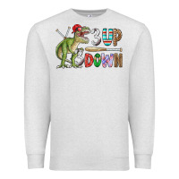 Oatmeal Heather 3 up 3 down rex Premium Sweatshirt - CowhideDigitalArt