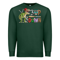 Sports Green 3 up 3 down rex Premium Sweatshirt - CowhideDigitalArt