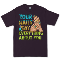 Plum your nails say everything about you bbs Premium Tee - BundleAndBundleShop