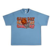 Pebble Blue Game day game day game day Basketball Urban Heavy Tee - NancyCooperArtShop