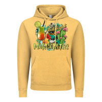 Vintage Mustard Midnight Margaritas Vintage Hoodie - texasbilliewilder