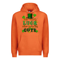Carrot who needs luck when you're this cute Premium Hoodie - FaDigitalArtStudio