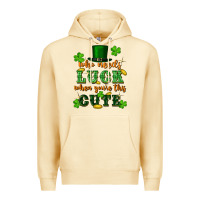 Pina Colada who needs luck when you're this cute Premium Hoodie - FaDigitalArtStudio
