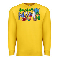 Lemon baseball mama Premium Sweatshirt - CowhideDigitalArt