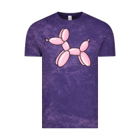 Cloud Purple balloon dog pink Vintage Tee - maiPhamDesign
