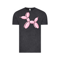 Vintage Black balloon dog pink Vintage Tee - maiPhamDesign