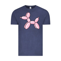 Vintage Denim balloon dog pink Vintage Tee - maiPhamDesign