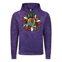 Cloud Purple Mexican Sunflower Vintage Hoodie - texasbilliewilder
