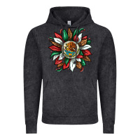 Vintage Black Mexican Sunflower Vintage Hoodie - texasbilliewilder