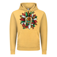 Vintage Mustard Mexican Sunflower Vintage Hoodie - texasbilliewilder