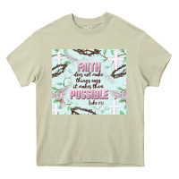 Mossy faith does not make things easy Heavy Core Tee - JahusDesignShop