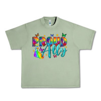 Oil Green Proud ally Urban Heavy Tee - NancyCooperArtShop