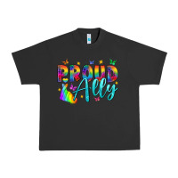 Pigment Black Proud ally Urban Heavy Tee - NancyCooperArtShop