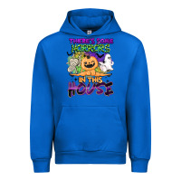 Cobalt theres some horrors in this house Urban Hoodie - BarkalooDesign