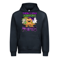 Navy theres some horrors in this house Urban Hoodie - BarkalooDesign