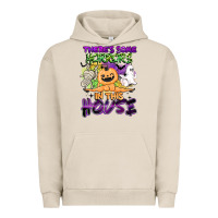 Pigment French Oak theres some horrors in this house Urban Hoodie - BarkalooDesign