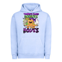 Pigment Grape Ice theres some horrors in this house Urban Hoodie - BarkalooDesign