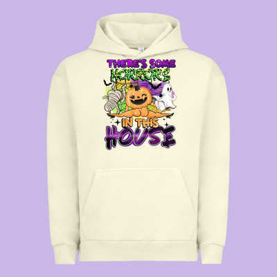 Theres Some Horrors In This House Urban Hoodie Designed By Barkaloodesign