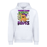 White theres some horrors in this house Urban Hoodie - BarkalooDesign