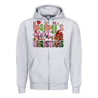 Baby's First Christmas Zipper Hoodie | Teevron
