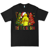 Black tis' the season softball christmas cakes bbs Premium Tee - BundleAndBundleShop