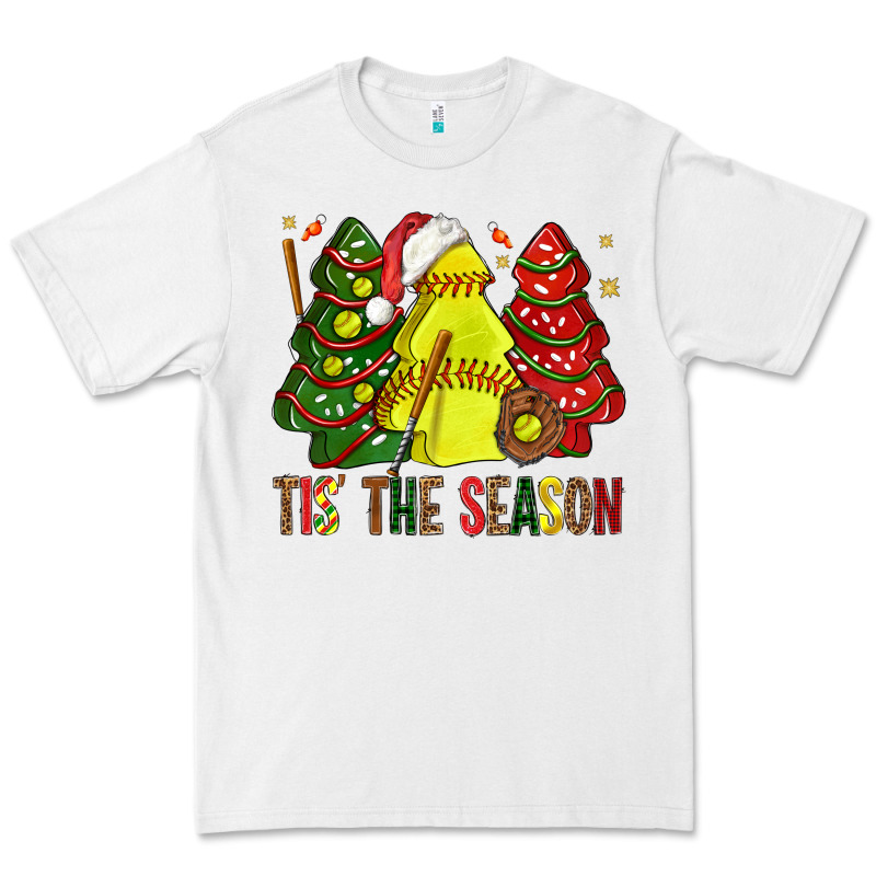 Tis' The Season Softball Christmas Cakes Bbs Premium Tee by BundleAndBundleShop | Teevron