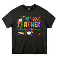 Asphalt teacher crayons kids caffeine Heavy Core Tee - NancyCooperArtShop
