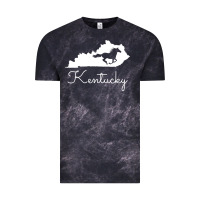 Cloud Black Kentucky Horse Map State , best gift, costume, halloween, xmas, christ Vintage Tee - maiPhamDesign