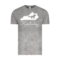 Cloud Rock Kentucky Horse Map State , best gift, costume, halloween, xmas, christ Vintage Tee - maiPhamDesign