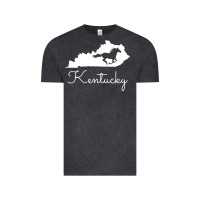 Vintage Black Kentucky Horse Map State , best gift, costume, halloween, xmas, christ Vintage Tee - maiPhamDesign