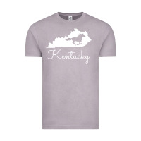 Vintage Zinc Kentucky Horse Map State , best gift, costume, halloween, xmas, christ Vintage Tee - maiPhamDesign