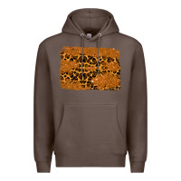 Coffee leopard glitter background Premium Hoodie - RanaPortraitStore