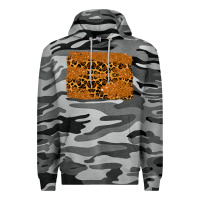 Slate Camo leopard glitter background Premium Hoodie - RanaPortraitStore