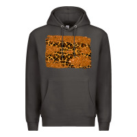 Smoke leopard glitter background Premium Hoodie - RanaPortraitStore