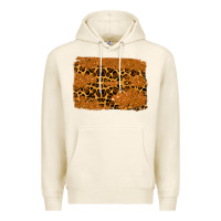 Tofu leopard glitter background Premium Hoodie - RanaPortraitStore