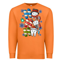 Carrot ho ho ho teeth Premium Sweatshirt - CowhideDigitalArt