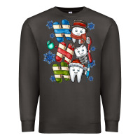 Smoke ho ho ho teeth Premium Sweatshirt - CowhideDigitalArt